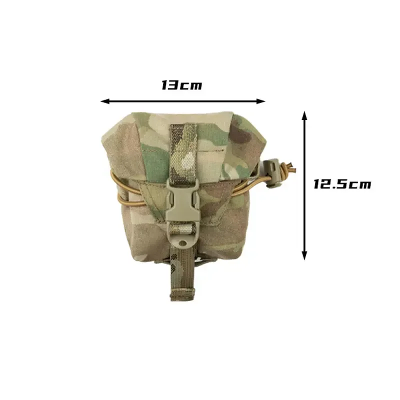 Bolsa táctica Multicam M67, bolsa colgante para Airsoft, bolsa de almacenamiento Molle, accesorio - imagen 4