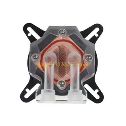 J1HC G1/4 Computer Water Cofryer Block PC Waterbloque Acrílico transparente para