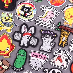 Parches bordados Hip Hop pato - planchar para chaqueta y camiseta