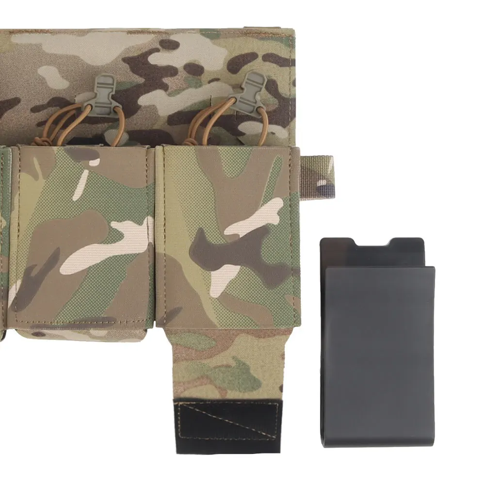 Bolsa táctica triple cargador MOLLE para rifle M4 AR-15 5,56/7,62 - imagen 4