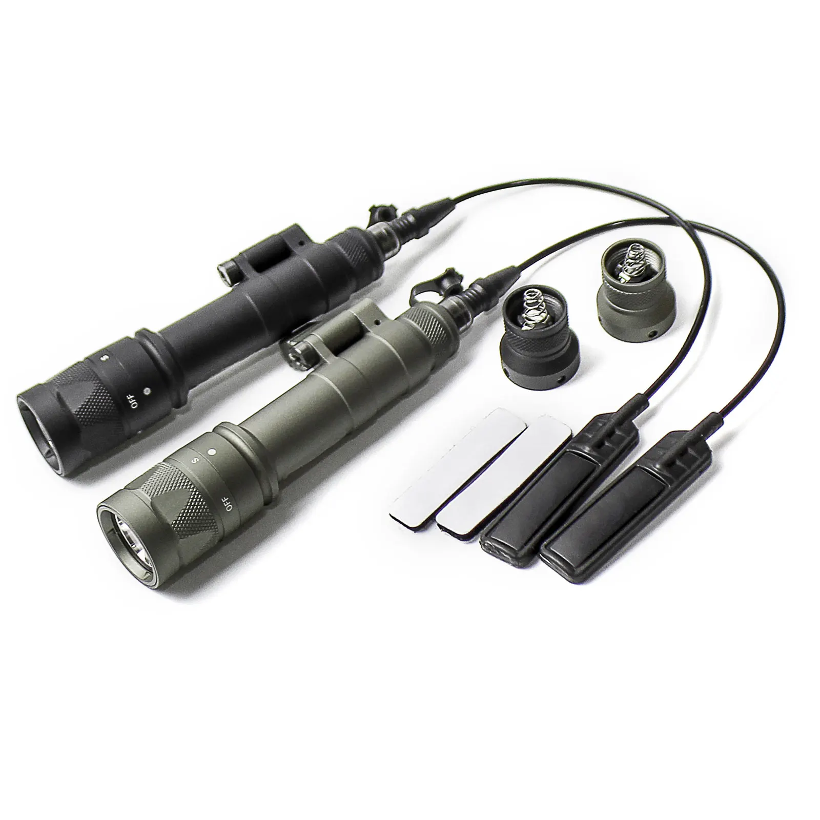 Luz táctica SOTAC M640V-DF, iluminación de altos lúmenes, LED, linterna exploradora blanca, interruptor de presión remota para riel de caza - imagen 5