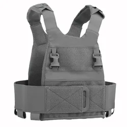Chaleco portaplacas MOLLE minimalista de bajo perfil para caza