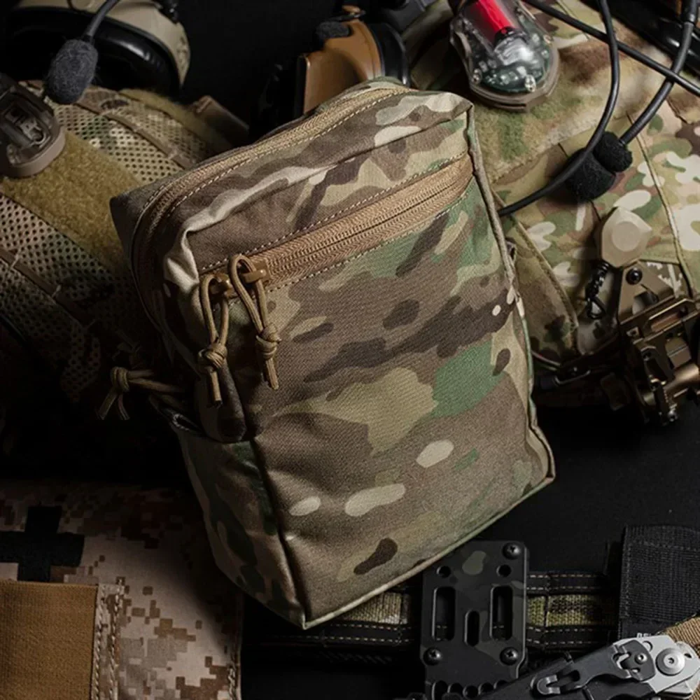 Bolsa táctica GP, paquete de utilidad de uso General alto, Molle cortada con láser, gafas de visión nocturna, almacenamiento, Panel trasero, accesorios de caza - imagen 3