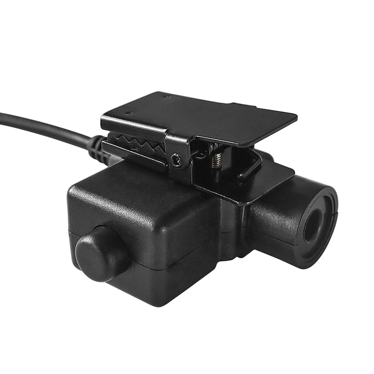 Sistema PTT U94, enchufe adaptador militar, empuje para hablar para radio kenwood/Baofeng y auriculares tácticos, ptt de 2 pines - imagen 4