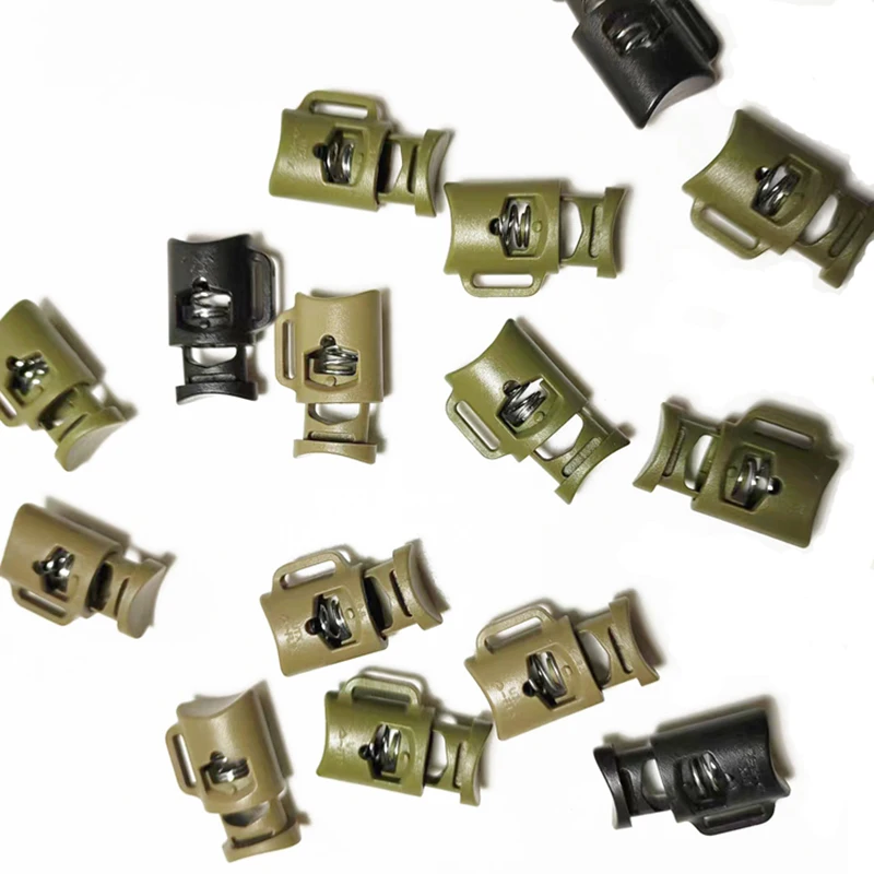 Hebilla de liberación rápida, accesorios tácticos para caza al aire libre, correa para chaleco, hebilla de cuerda, 1 Uds.