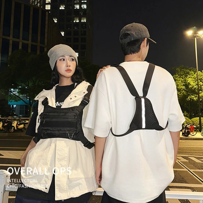 Bolsa de pecho Molle para exteriores, pesca en la calle, táctica, Camping, ciclismo, senderismo, caza, escalada, señuelo, riñonera, paquete táctico de moda - imagen 3