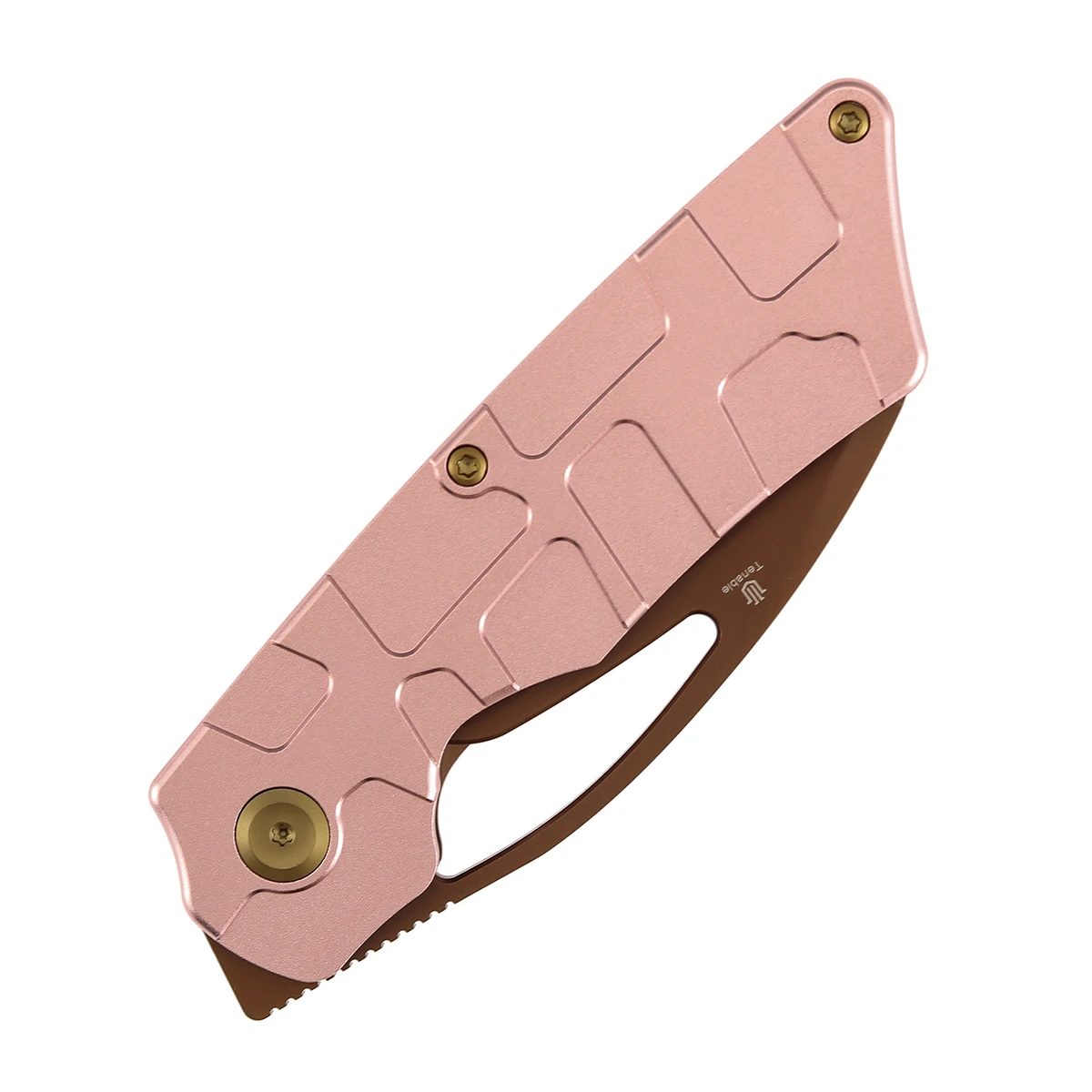 Tenable B3016 Goblin cuchillo plegable de bolsillo damasco micarta - imagen 5