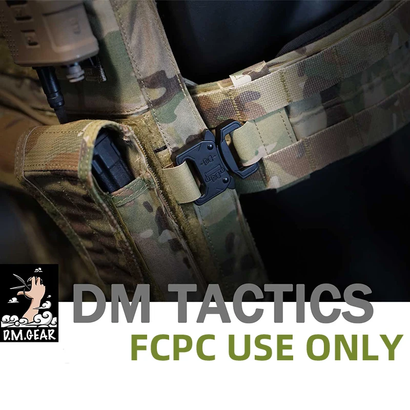 DMgear-Panel de hebilla de liberación rápida táctica, hebillas de Metal para FCPC AVS MOLLE, chaleco de caza VT61, accesorios portadores de placa Airsoft - imagen 5