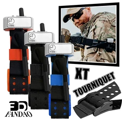Torniquete táctico XT Gen 5, bloqueo de Metal y orificios de ventilación, banda de compresión para sangrado, Control rápido, primeros auxilios esenciales