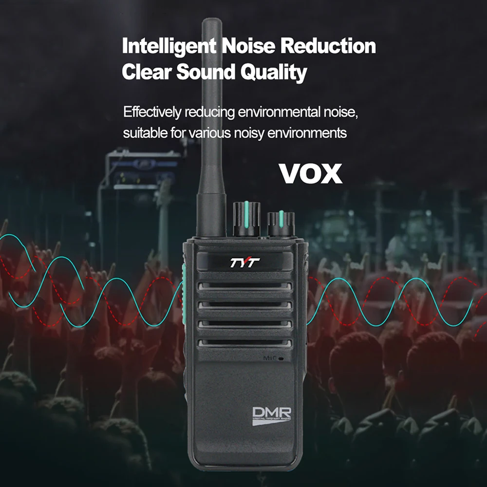 TYT-walkie-talkie Digital MD-795 DMR, Radio bidireccional, 64/4 zonas (16 canales por zona), 4W, función de cifrado de voz, nuevo - imagen 2