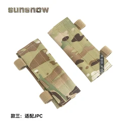 JPC AVS Hombrera táctica elástica chaleco con funda para el hombro