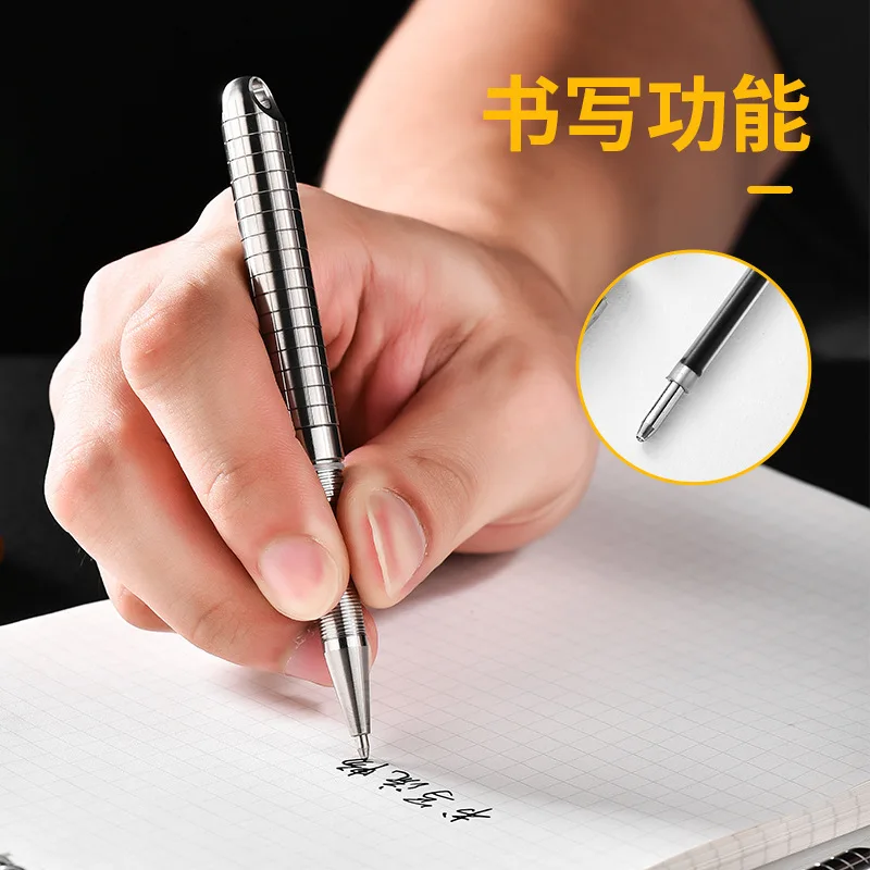 Mini bolígrafo táctico de aleación de titanio, bolígrafo de metal, bolígrafo de firma, regalos creativos - imagen 3