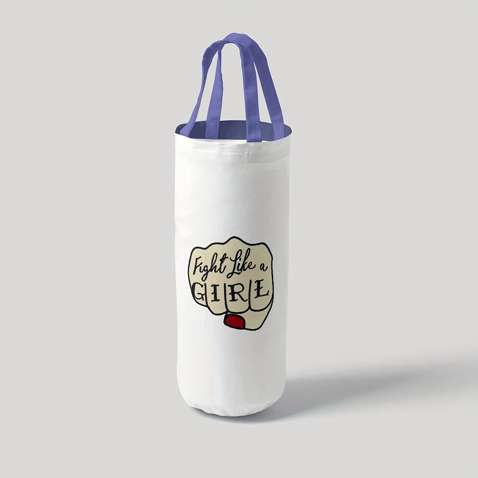 Parche de hierro bordado con puño Punk para mujer "Fight Like A Girl", insignia adhesiva para coser, perfecto para mochilas DIY, ropa de sombrero - imagen 3