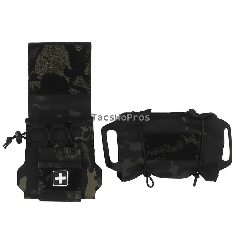 Chaleco táctico para tiro rápido al aire libre, bolsa de supervivencia de emergencia, Kit de primeros auxilios - imagen 2