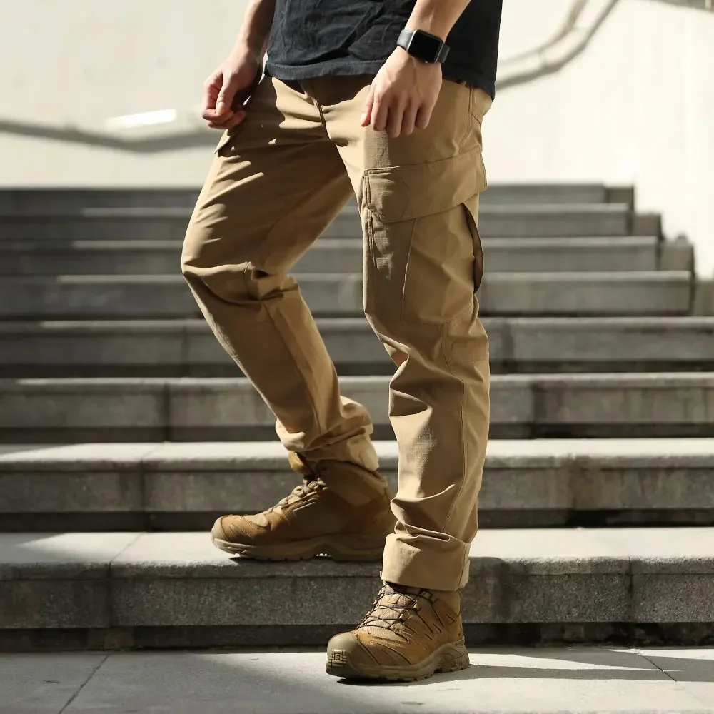 Emersongear etiqueta azul ajuste ergonómico G2 pantalones tácticos ligeros pantalones largos Cargo para hombre entrenamiento de caza senderismo Camping - imagen 3