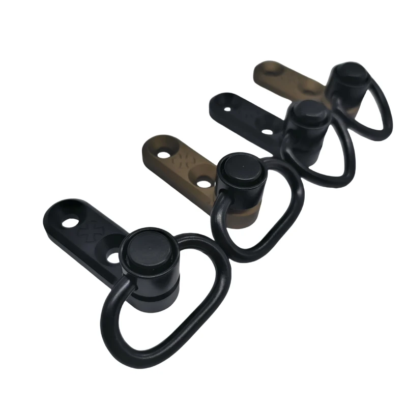 Soporte giratorio táctico CNC Novesk QD de conexión directa N4 QD Base Sling adaptador giratorio para hebilla de correa con botón pulsador - imagen 5