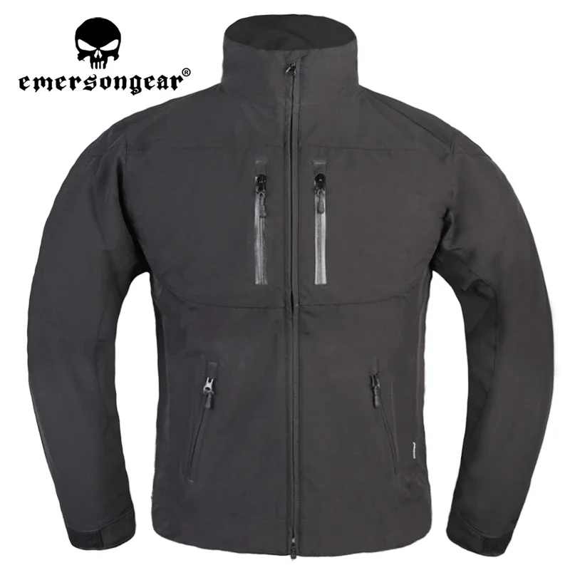 Emersongear-Chaqueta cortavientos táctica de concha suave, gabardina cálida para deportes Airsoft, senderismo al aire libre, viajes en bicicleta EM6810 - imagen 3