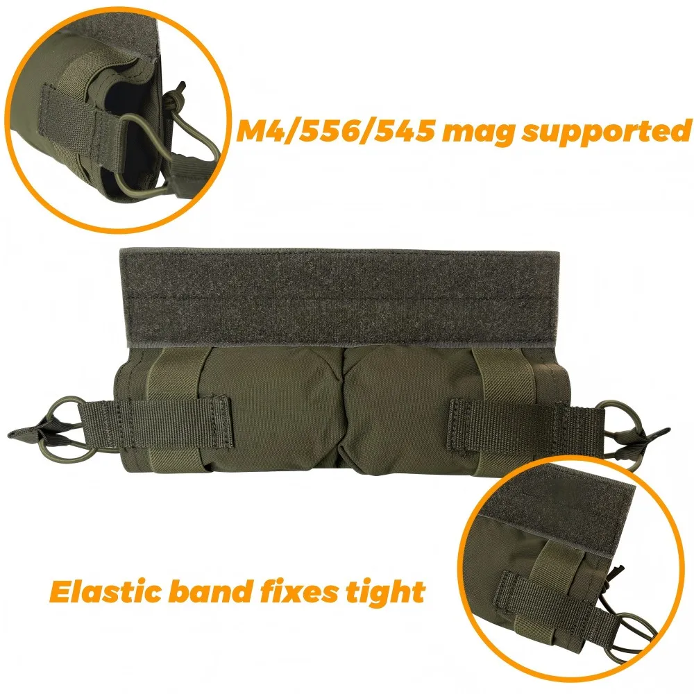 Bolsa magnética de extracción lateral UNIONTAC: bolsa mágica M4 ligera y horizontal de nailon 500D resistente a la abrasión con todos los chalecos - imagen 4