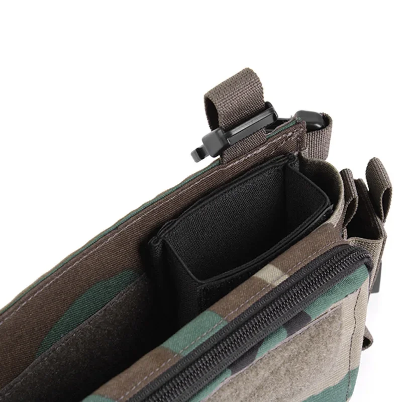 Bolsa de inserción de herramienta de separación elástica individual 5,56 7,62 colgante en el pecho táctico D3Crm - imagen 5