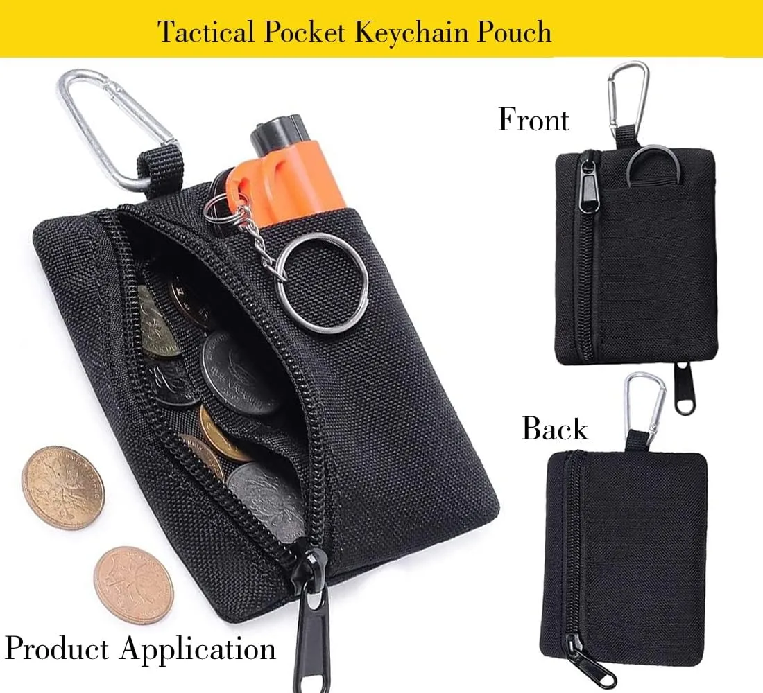 Bolsa Molle compacta de bolsillo, organizador EDC de almacenamiento médico, tamaño Mini, equipo de cinturón, 2 uds. - imagen 3