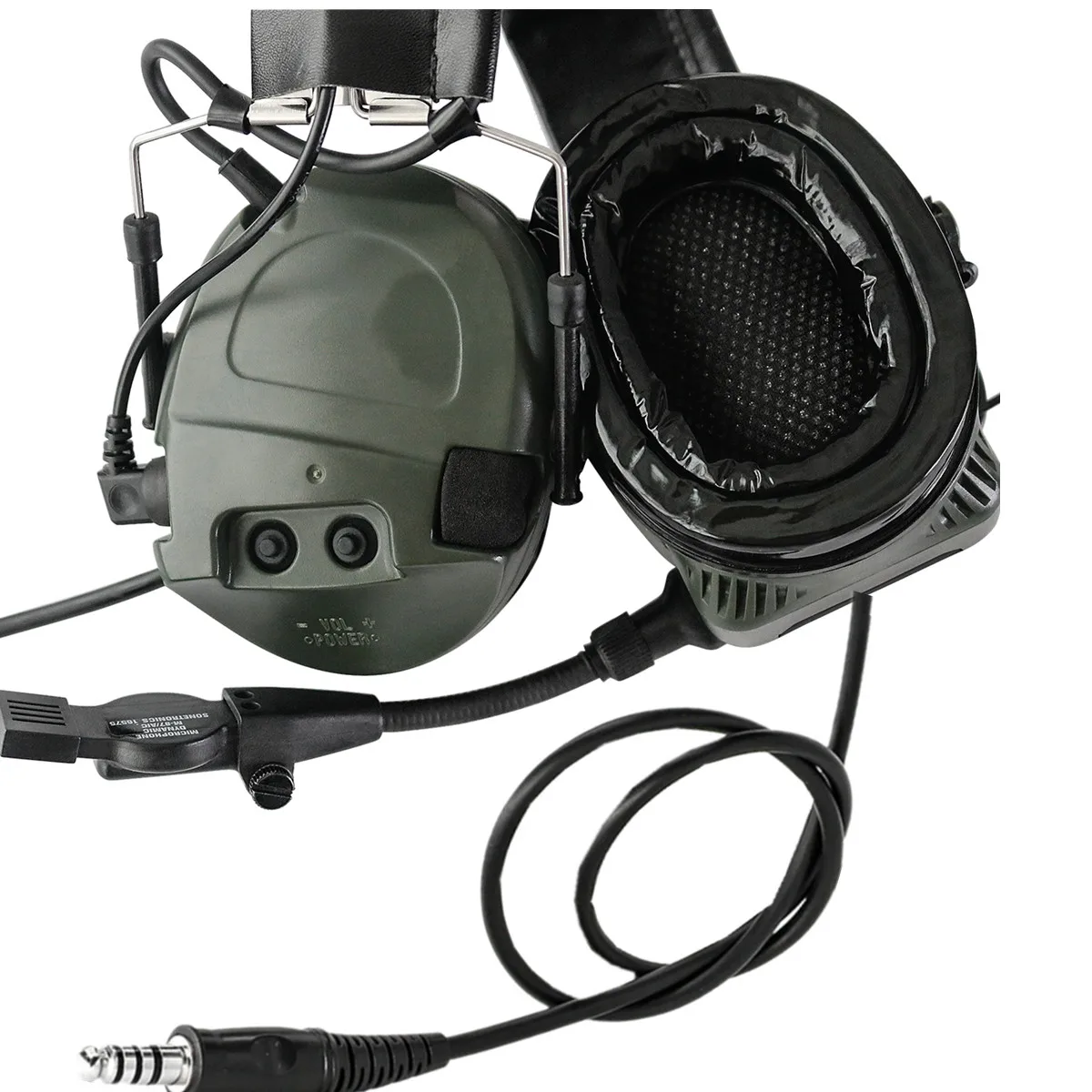 TAC-SKY TCI LIBERATOR orejeras de silicona de comunicación Dual pastilla de reducción de ruido auriculares tácticos walkie-talkie - imagen 4