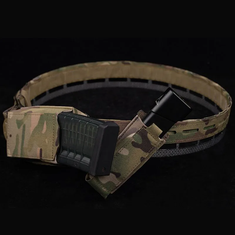 Bolsa táctica para revistas de 9mm, cinturón de transporte Horizontal para G17 19 M9 SIG P226, soporte Universal para pistola y caza - imagen 3