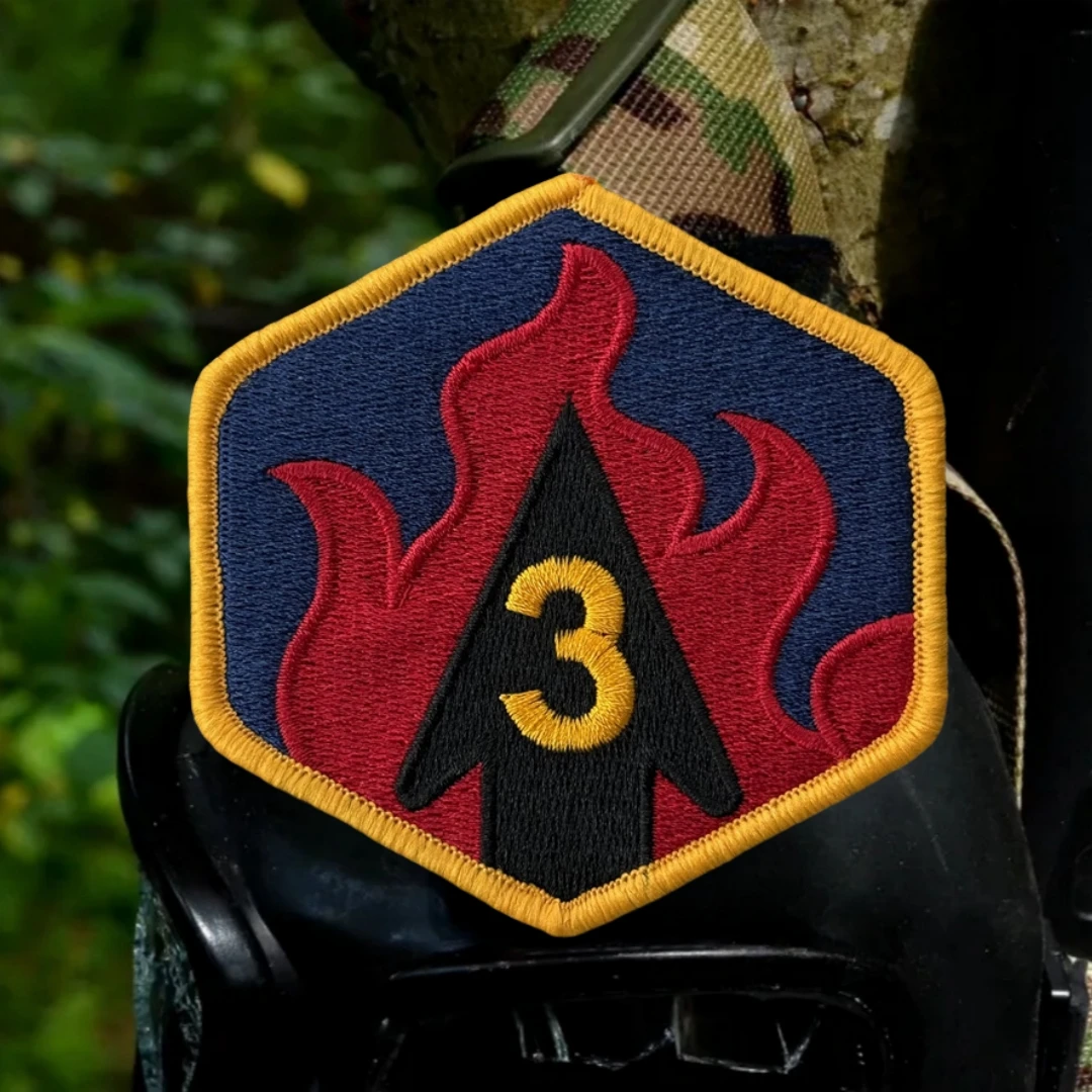 Parche de reacciones químicas de fuego, insignia de moral táctica, parches de gancho y bucle bordados para ropa, pegatina de equipo militar - imagen 2