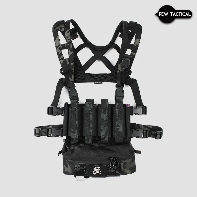 Pew-Correa de pecho táctica Molle Airlite, arnés Flexible de combate para deportes al aire libre, MK4, D3CRM, accesorios Airsoft - imagen 2
