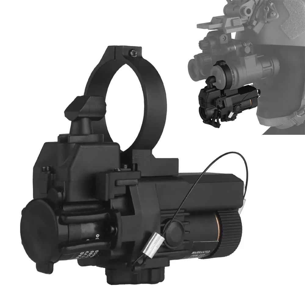 Cámara termográfica de visión nocturna, modelo simulado, sin función, Compatible con NVG PVS14/15/18/31 GPNVG-18, binocular, táctico, equipo de casco rápido - imagen 2