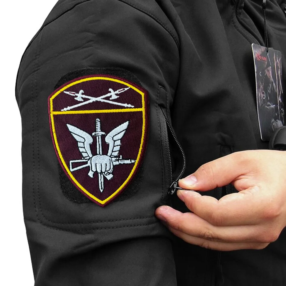 Parche de Velcros Meme, gancho de moral táctico, cierre bordado, pegatina del ejército militar, insignia para mochila - imagen 4