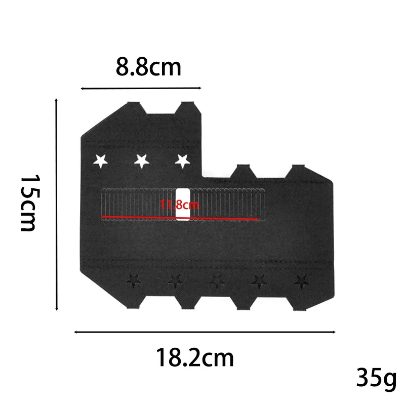 Cubierta de riel de pistola táctica, envoltura de riel, escudo térmico pesado, envoltura de engranaje, protección de mano, rieles de varios diámetro para AR15 N4 KAC MCX HK416 - imagen 2