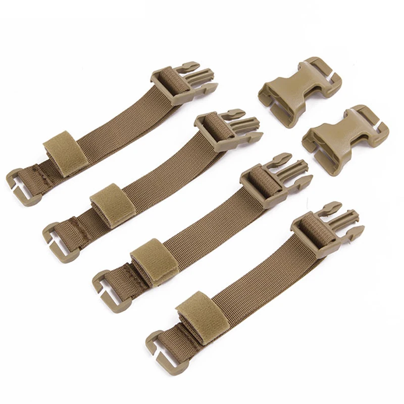 Emersongear-Kit adaptador de aparejo de pecho a chaleco táctico, correas para portador de placa Molle, accesorios adaptadores de caza y senderismo EM7330 - imagen 5