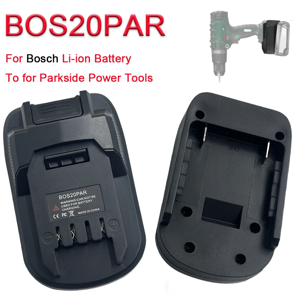 Adaptador de batería Bosch Li-Ion compatible con Parkside