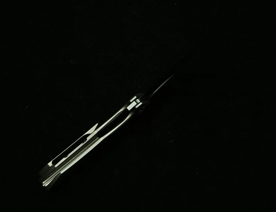 LEMIFSHE cuchillo táctico plegable – Mango titanio y rodamiento cerámico - imagen 4