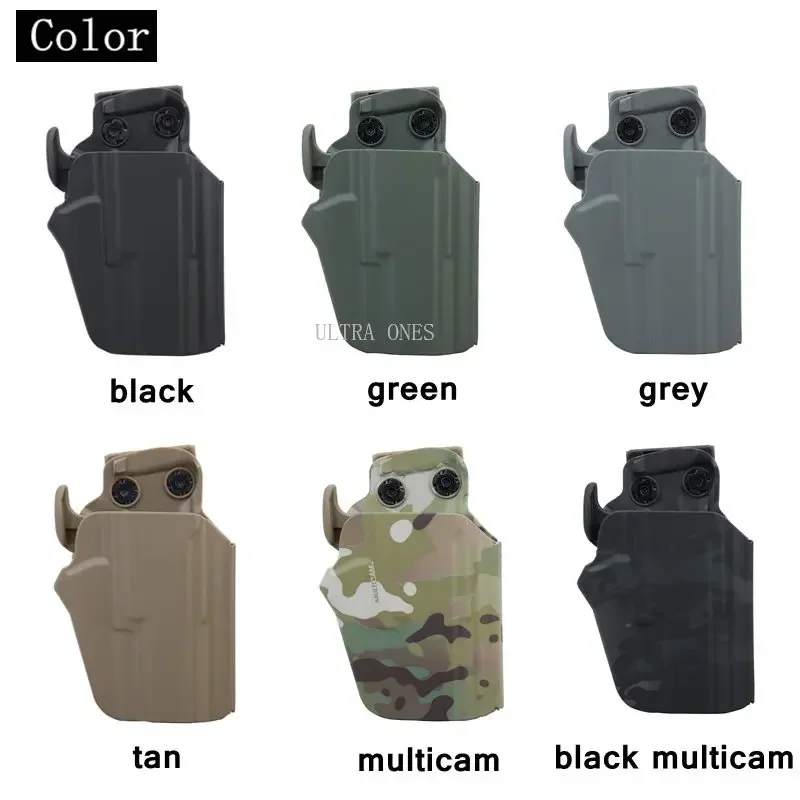 Funda para pistola táctica, mano derecha, tiro, caza, pistolas de cintura, juego de guerra, Paintball, fundas para cinturón de pistola para SIG Beretta - imagen 2