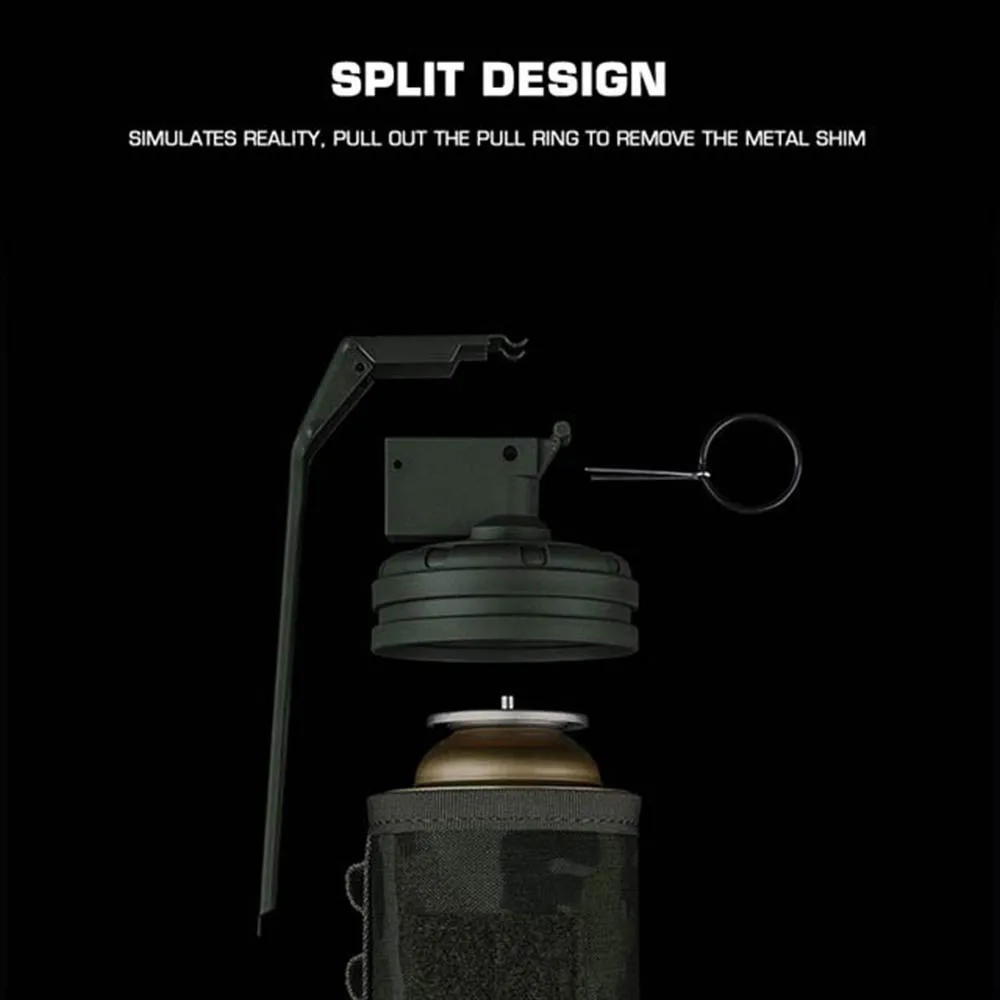 Cubierta decorativa larga para tanque de gasolina, casete de diseño dividido, tapa de tanque de Gas, cubierta de recipiente de Gas para acampar al aire libre - imagen 4