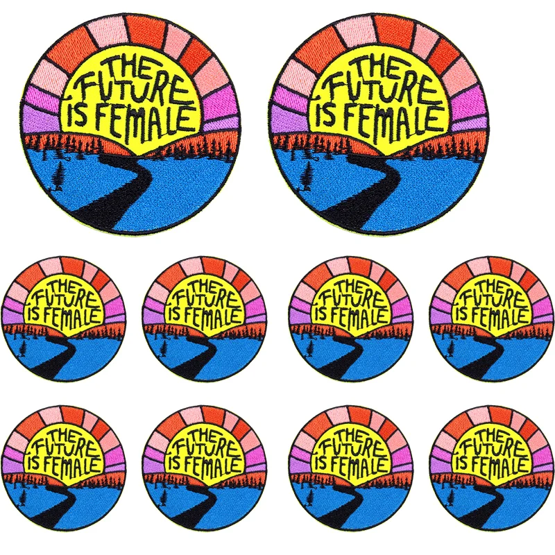 Parche de arcoíris de 10 piezas, parches bordados de aventura de montaña en la ropa, Parche de viaje al aire libre, parches para planchar para ropa DIY - imagen 4