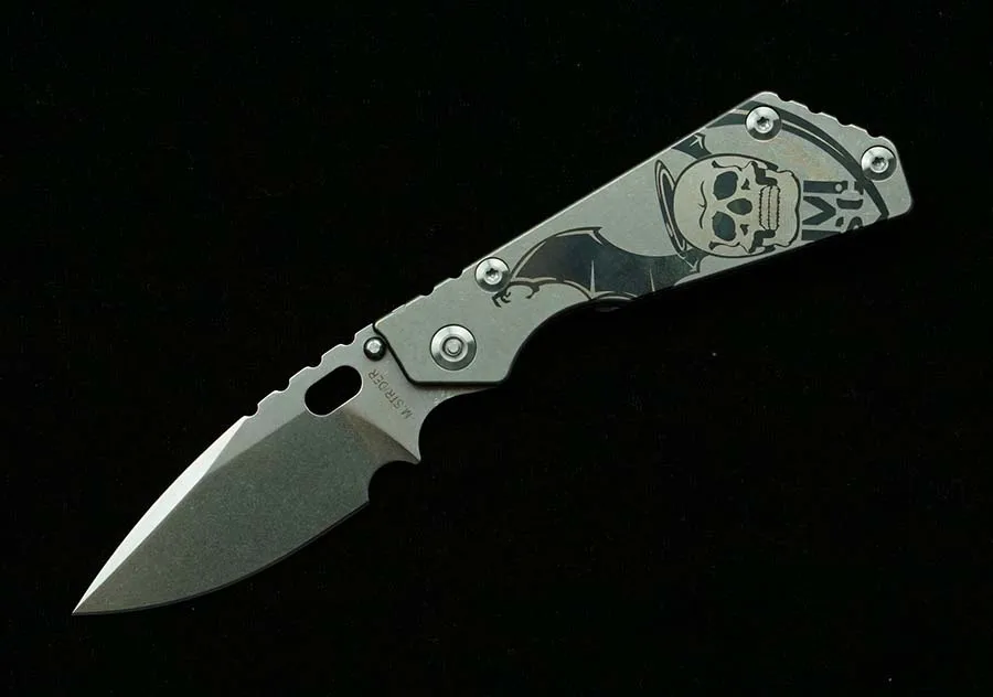 Cuchillo plegable PT3 en uso