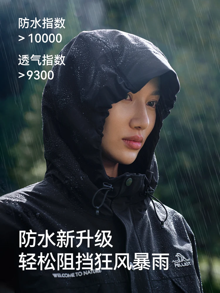 Plott-chaquetas de invierno para hombre y mujer, cortavientos impermeable, cálido, para turismo y acampada, abrigo de montaña - imagen 4