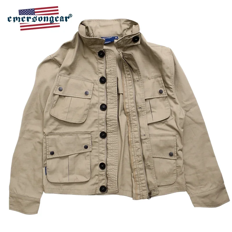 Emersongear Blue Label Tactical TCU Thermal Mens Jacket Vintage Outdoor Casual Hiking Hunting Cloth Nylon Camping 11.11 Sales - imagen 5