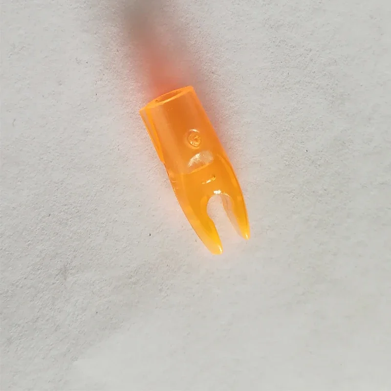 50 Uds. De clavos de flecha de plástico para flechas de carbono, accesorios de movimiento de arco recurvo compuesto - imagen 2