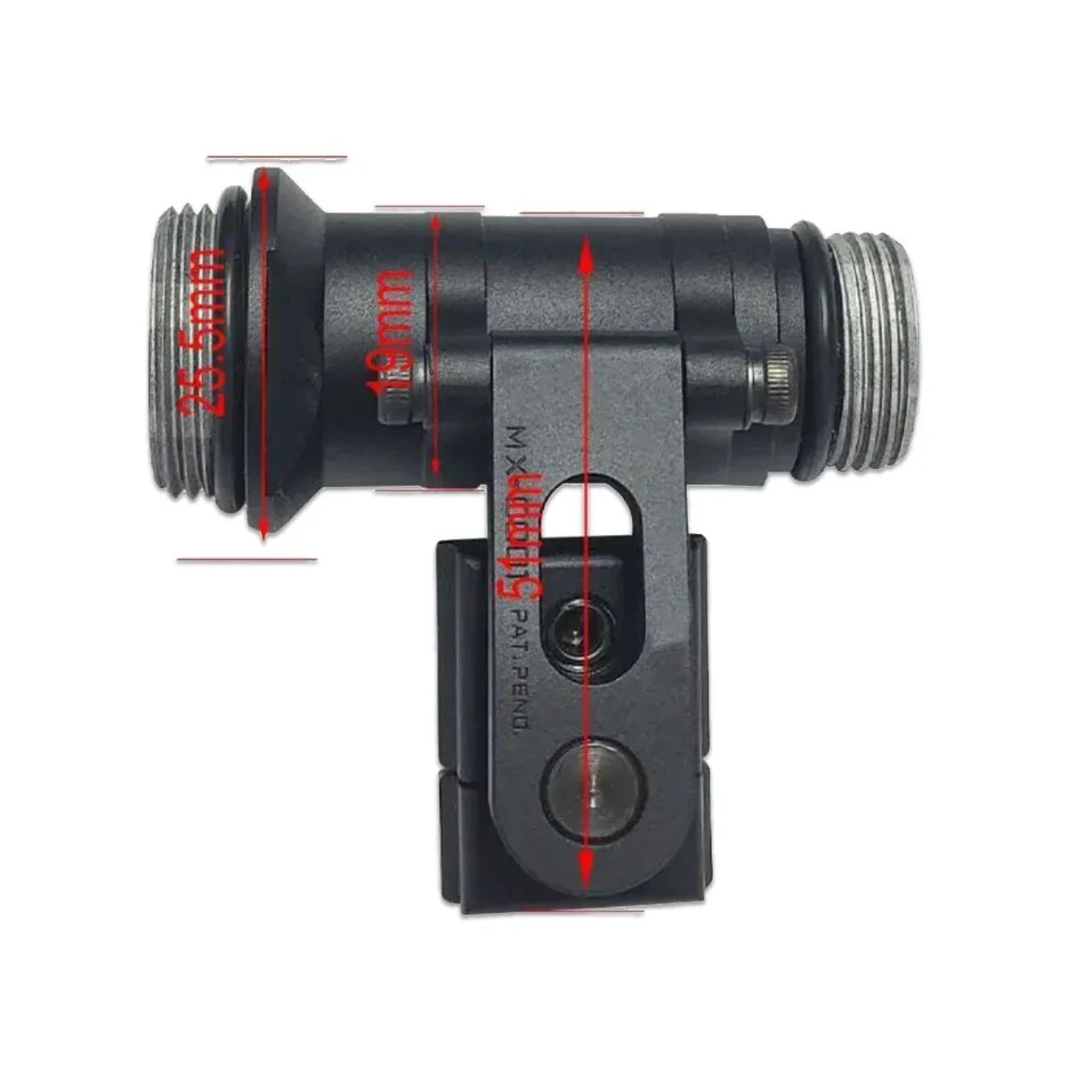 Surefire-montaje para casco de caza, accesorio para casco de caza, con riel de guía lateral, serie MICH2000, M300B, M300C, M300V - imagen 4