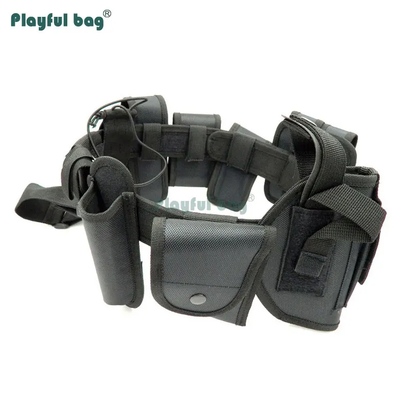 Juego de equipo de cintura táctica, bolsa de pistola de separación rápida, cinturón de adiestramiento al aire libre, deporte de caza, AQB157, 10 Uds. - imagen 2