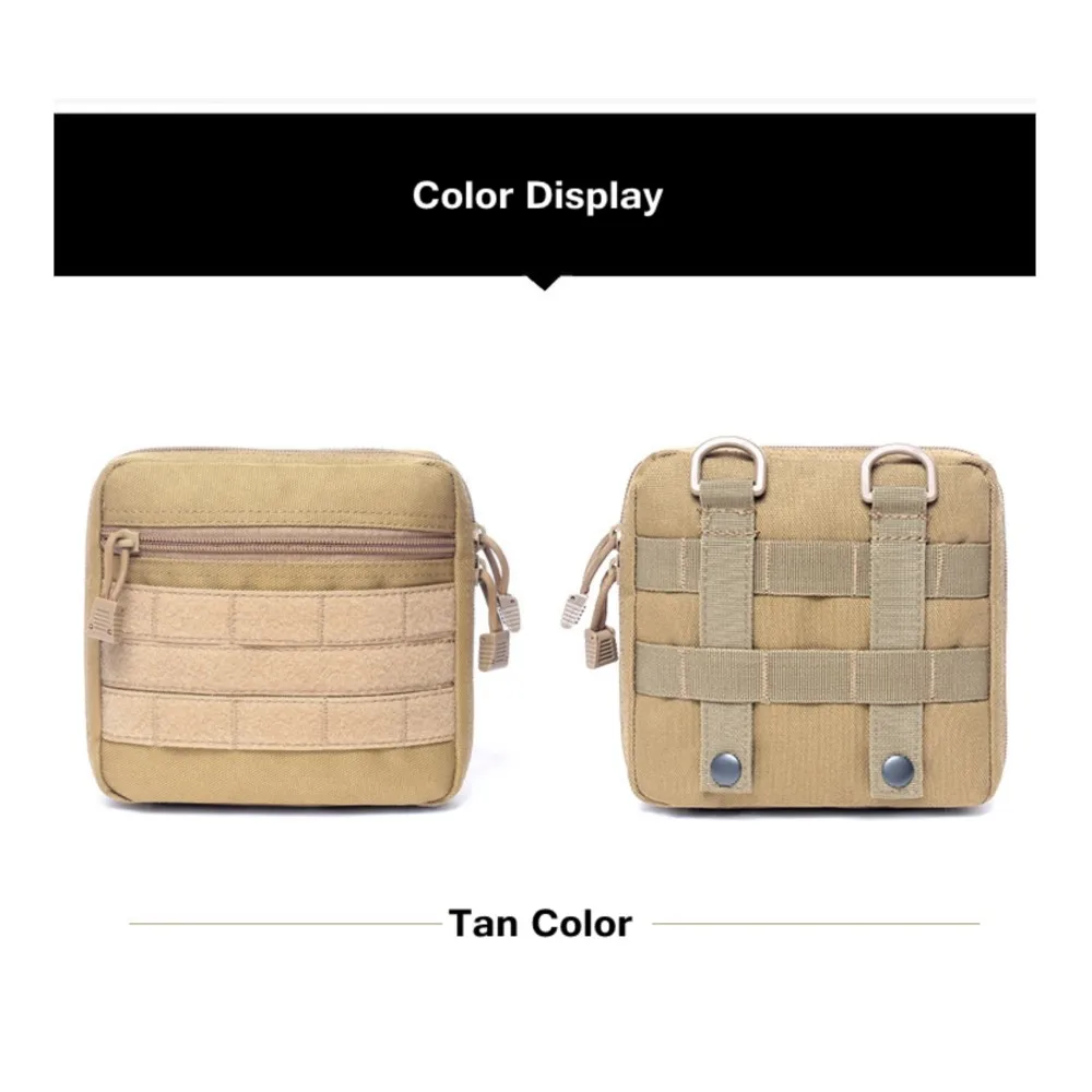 Bolsa de pecho táctica para exteriores, almacenamiento de pistola, revistas, herramientas de caza, MOLLE, bolsa multifuncional de corte láser - imagen 5