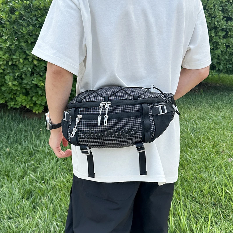 Bolsa de escalada al aire libre para viajes, deportes, desplazamientos, Camping, bolso de hombro tipo bandolera, bolsa de pecho para ciclismo, riñonera, bolsa de caza y senderismo para hombres - imagen 2