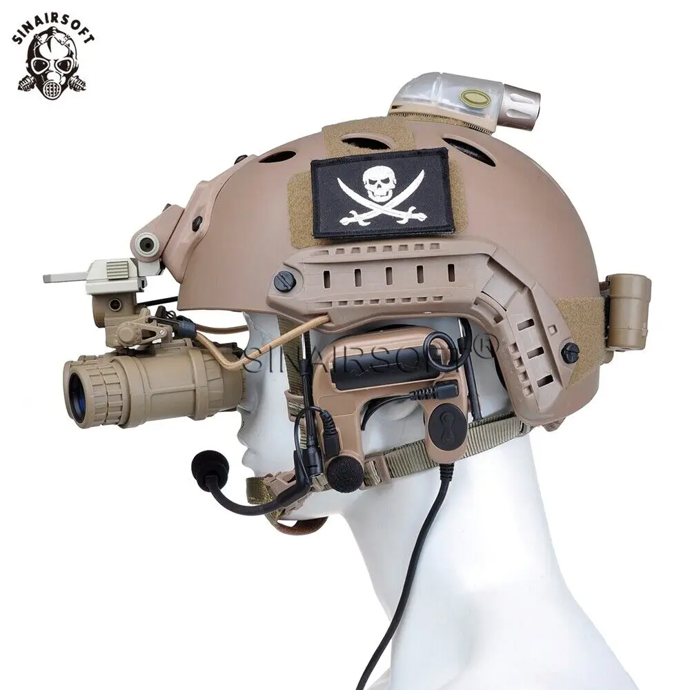 SINAIRSOFT z-tactical Sordin auriculares tácticos Airsoft Comtac Z038 ZCOMTAC IV casco de IN-THE-EAR auriculares con cancelación de ruido Z 038 - imagen 2