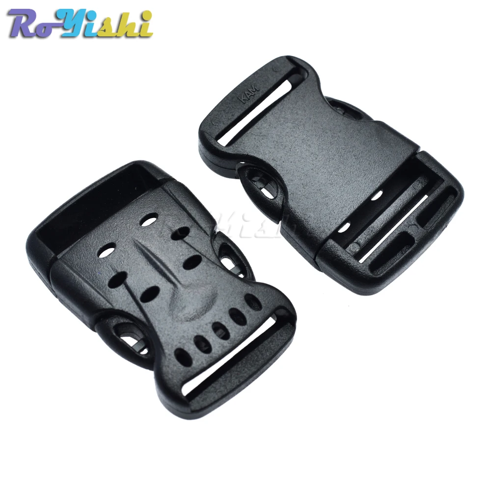 Hebilla arqueada de plástico con múltiples agujeros para bolsa de viaje para deportes al aire libre - imagen 5