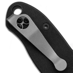 Clip titanio Spyderco para Delica/Endura/Para 3/Manix/Paramilitary 2