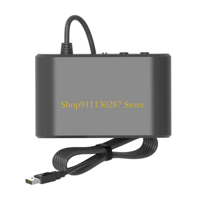 Adaptador J1HC visto desde arriba con cable USB