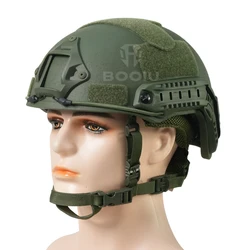 Casco táctico BOOIU, casco protector rápido con suspensión Wendy, casco ligero impermeable